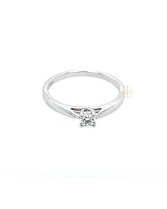 14K Solitair Ring 0.15ct