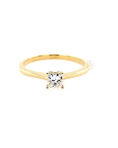 14K Princess Diamant Ring 0.30ct