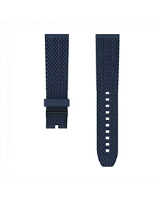 22/20mm blauwe Aero Classic band