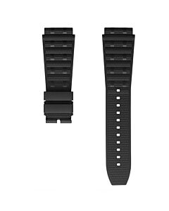 22/20mm zwarte  Rouleaux band (voor Chronomat 42 & Super Chronomat 44)
