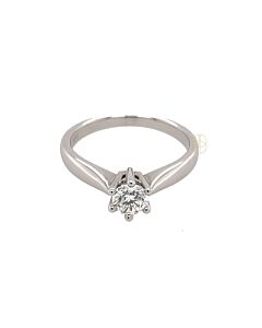 18K Solitair Ring 0.40ct