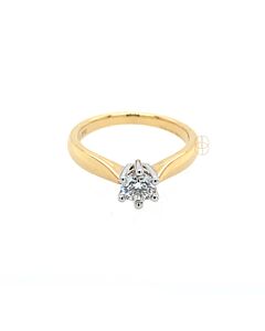 18K Solitair Ring 0.45ct