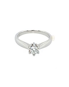 18K Solitair Ring 0.45ct