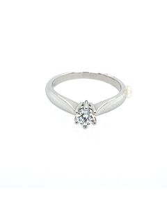 18K Solitair Ring 0.35ct