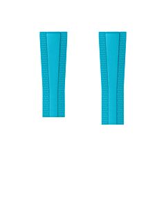 22/18mm turquoise Diver Pro band