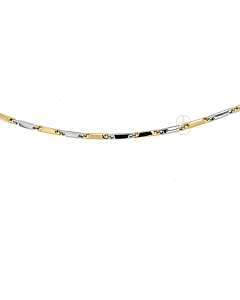14K Bicolor Armband 