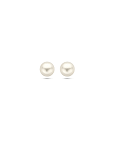 14K Parel Oorknoppen  ø6,5mm
