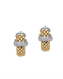 Vendome Oorsieraden bicolor diamant
