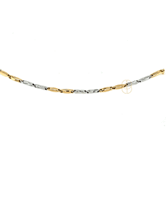 14K Bicolor Armband 