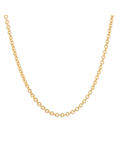 Lux Anker Collier Geelgoud 60cm