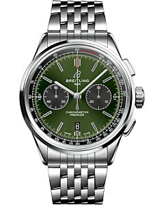 Premier B01 Chronograph 42 Bentley racing green Pre-Owned