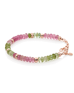 Edelsteen Armband Roségoud met Toermalijn