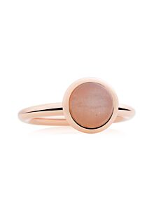 Sushi Ring Roségoud met Bruine Maansteen
