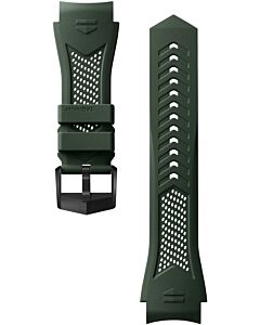 Khaki Groen Rubberen Sportband Calibre E5 45mm