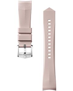 Beige Rubberen Band Calibre E5 40mm