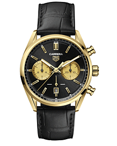 Carrera Chronograph 18K Yellow Gold