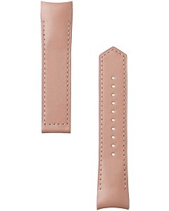 Beige Lederen Band Calibre E5 40mm