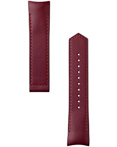 Burgundy Lederen Band Calibre E5 40mm