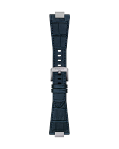 PRX 40mm leren band blauw