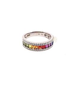 18K Rainbow Ring