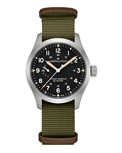 Khaki Field Mechanical Power Reserve
