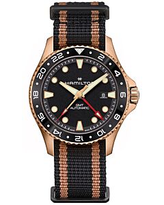 Khaki Navy Scuba Auto GMT