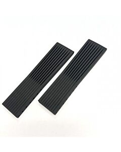 Breitling 24mm Navitimer rubber voor vouwsluiting